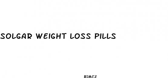solgar weight loss pills