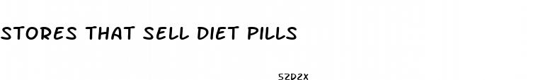 stores that sell diet pills