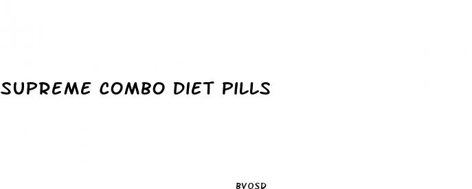 supreme combo diet pills