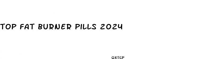 top fat burner pills 2024