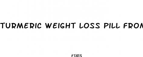 turmeric weight loss pill from shark tank