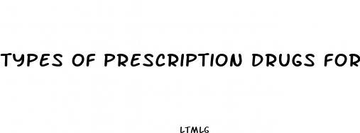 types of prescription drugs for weight loss