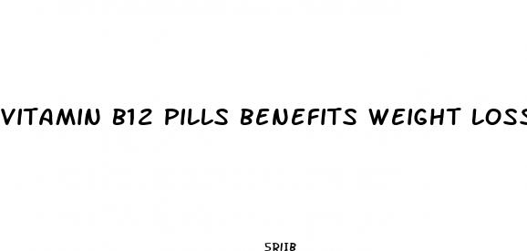 vitamin b12 pills benefits weight loss