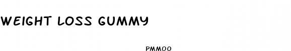 weight loss gummy