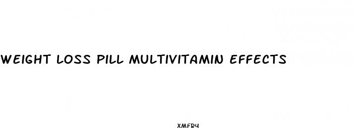 weight loss pill multivitamin effects