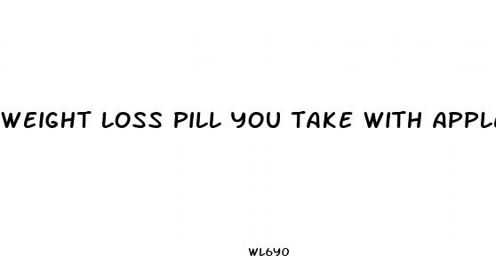 weight loss pill you take with apple cider vinegar