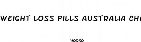 weight loss pills australia chemist warehouse