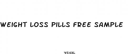 weight loss pills free sample