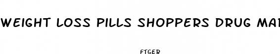 weight loss pills shoppers drug mart