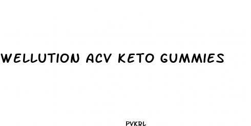 wellution acv keto gummies