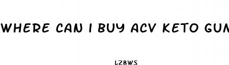 where can i buy acv keto gummies