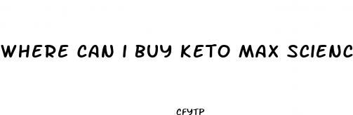where can i buy keto max science gummies