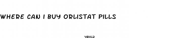 where can i buy orlistat pills