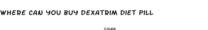 where can you buy dexatrim diet pill