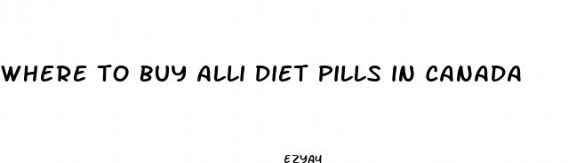 where to buy alli diet pills in canada
