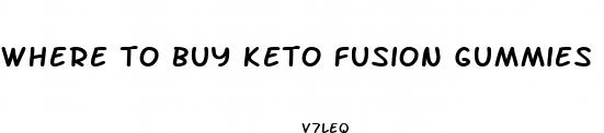 where to buy keto fusion gummies