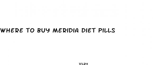 where to buy meridia diet pills