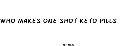 who makes one shot keto pills