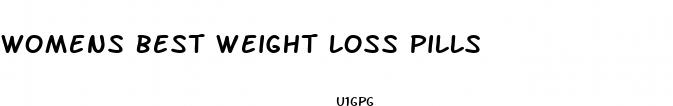 womens best weight loss pills