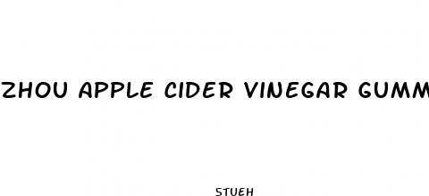 zhou apple cider vinegar gummies reviews