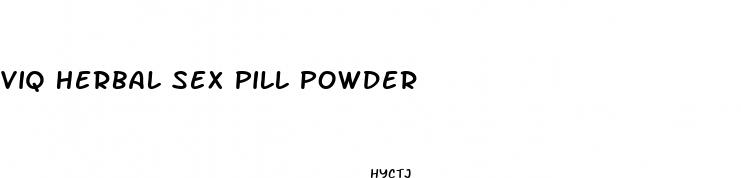 viq herbal sex pill powder