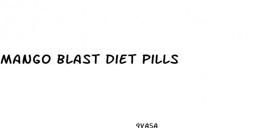 mango blast diet pills