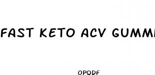 fast keto acv gummies shark tank