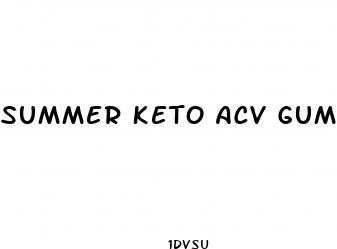 summer keto acv gummies