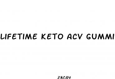 lifetime keto acv gummies do they work