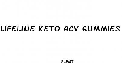lifeline keto acv gummies