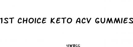 1st choice keto acv gummies shark tank