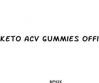 keto acv gummies official website