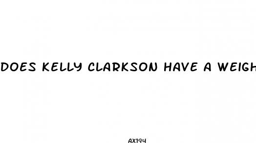 does kelly clarkson have a weight loss product