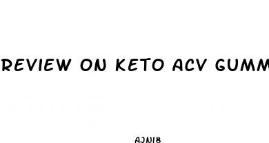 review on keto acv gummies