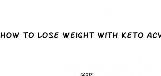 how to lose weight with keto acv gummies