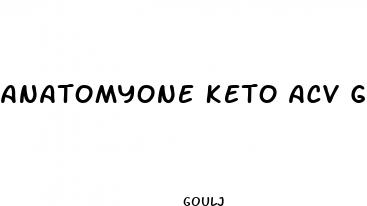 anatomyone keto acv gummies