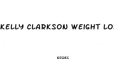 kelly clarkson weight loss secret