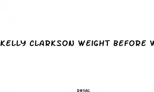 kelly clarkson weight before weight loss