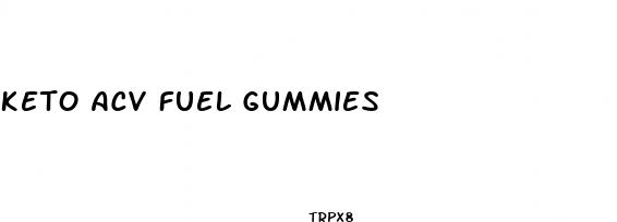 keto acv fuel gummies