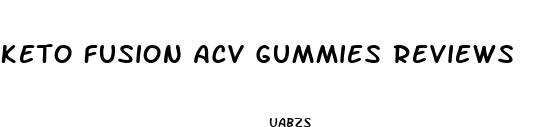 keto fusion acv gummies reviews