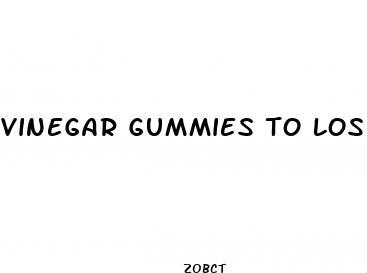 vinegar gummies to lose weight