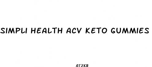simpli health acv keto gummies 1050 mg