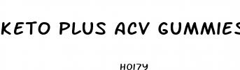 keto plus acv gummies for sale