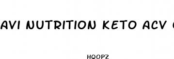 avi nutrition keto acv gummies