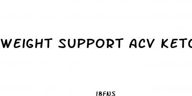 weight support acv keto gummies