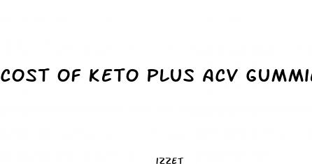 cost of keto plus acv gummies