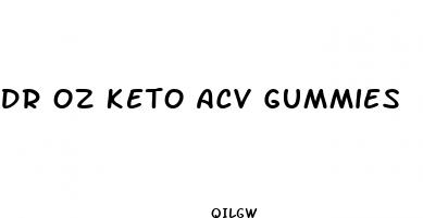 dr oz keto acv gummies