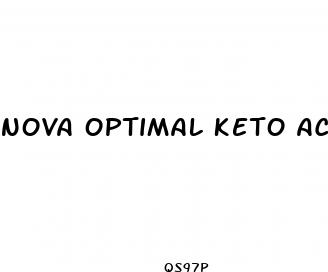 nova optimal keto acv gummies