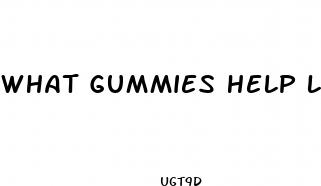 what gummies help lose weight