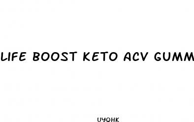 life boost keto acv gummies ingredients